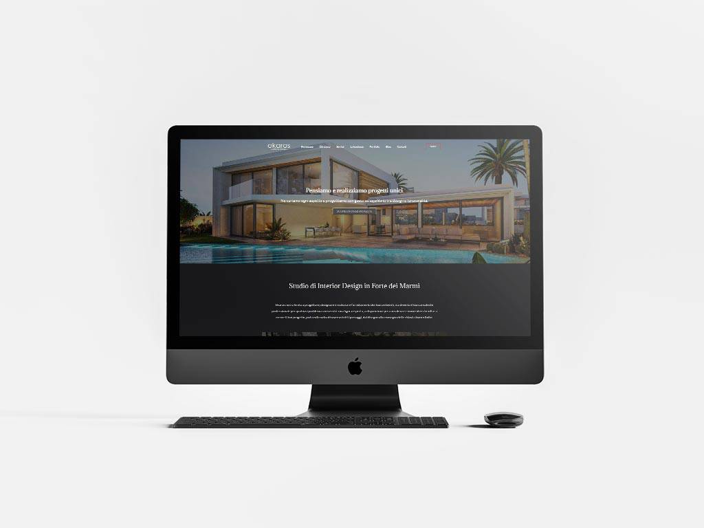 Ekaros Interior Design - Sito Web realizzato da SC Web Agency