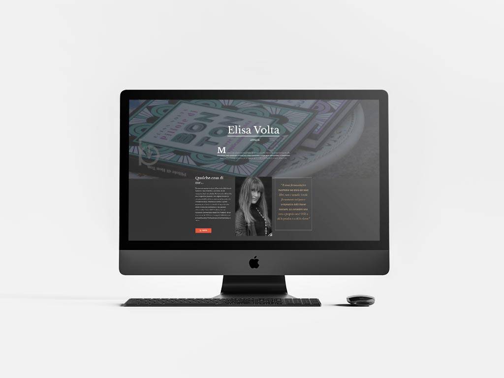 Elisa Volta Autrice - Branding e Grafica realizzato da SC Web Agency