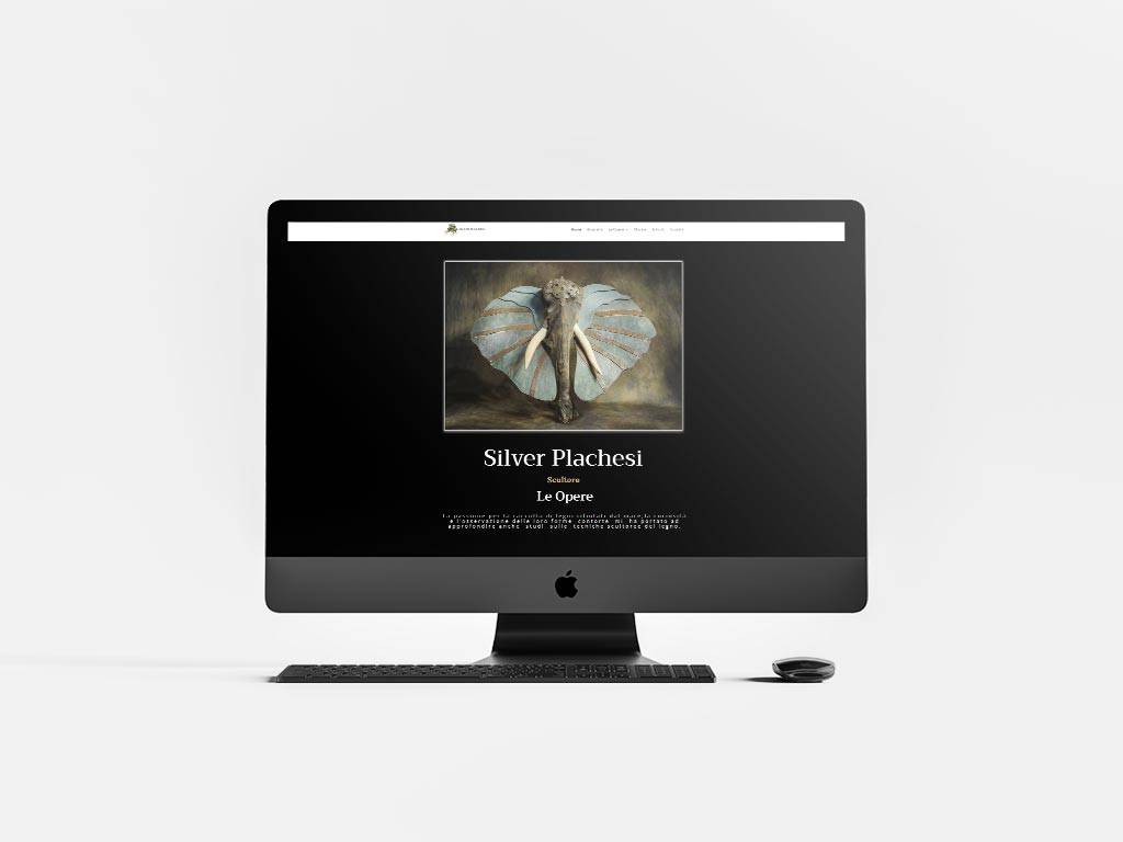 Silver Plachesi Scultore - SEO realizzato da SC Web Agency