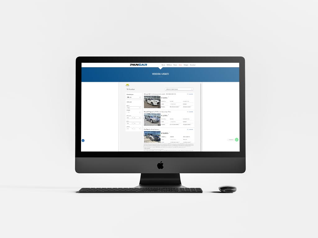 Pancar Srl – Concessionario Citroën - Branding e Grafica realizzato da SC Web Agency
