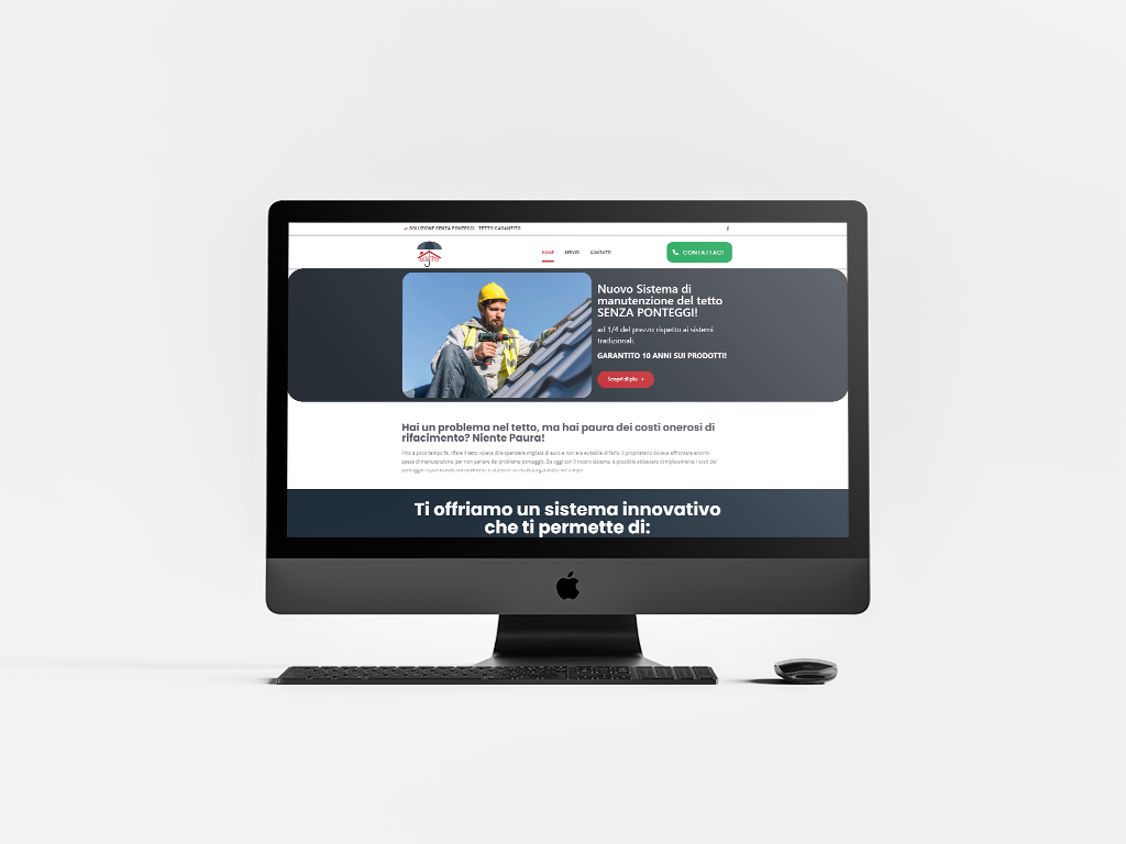 Salva Tetto - Branding e Grafica realizzato da SC Web Agency