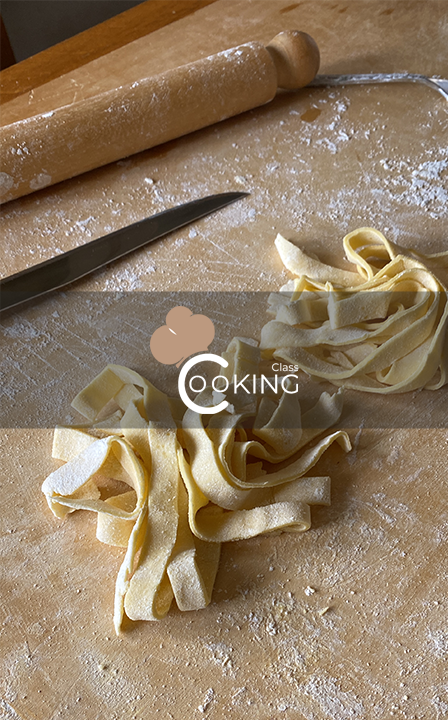 Cooking Class Cortona - Branding e Grafica realizzato da SC Web Agency