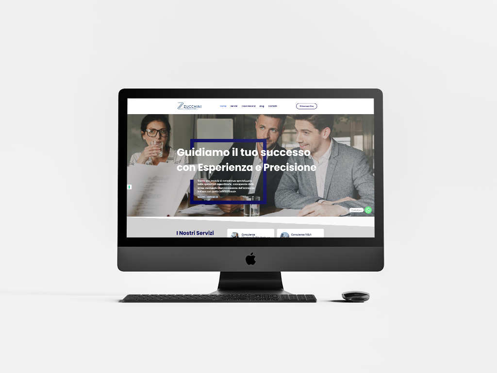Zucchini Consulting - SEO realizzato da SC Web Agency