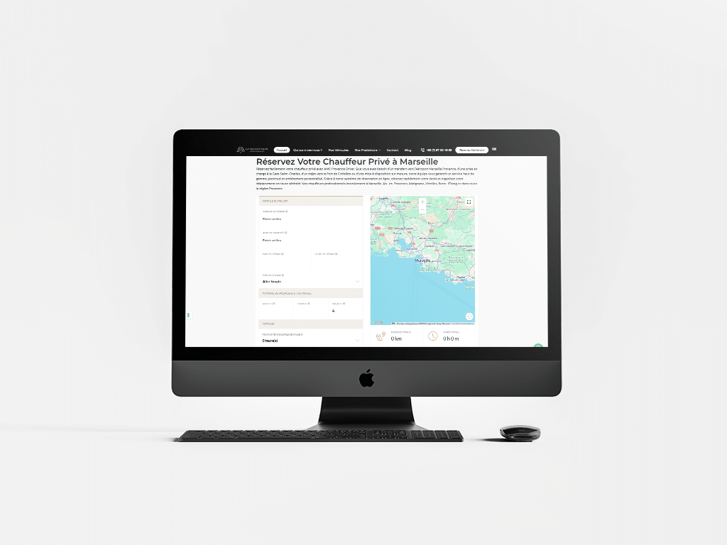AMC Provence Driver - E-Commerce realizzato da SC Web Agency