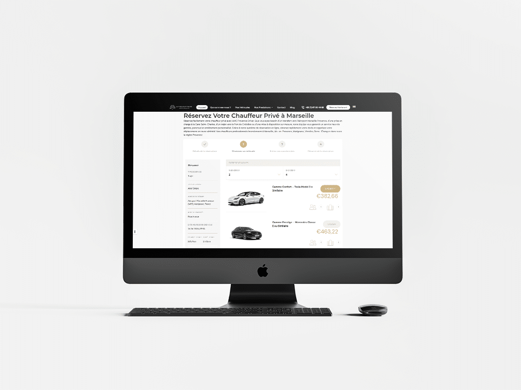 AMC Provence Driver - E-Commerce realizzato da SC Web Agency
