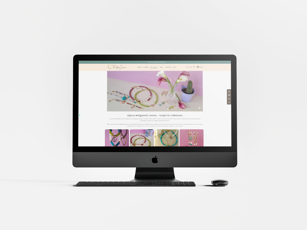 Catalogo online di bijoux artigianali Ruba Cuori Bijoux